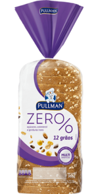 Pão Integral 12 Grãos Zero – Pullman