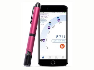 Disponibilizado nos EUA, Sistema de Aplicação de Insulina (Caneta) Conectado a Smartphone para Diabetes